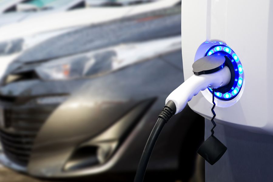 E-Auto Ladesäule
