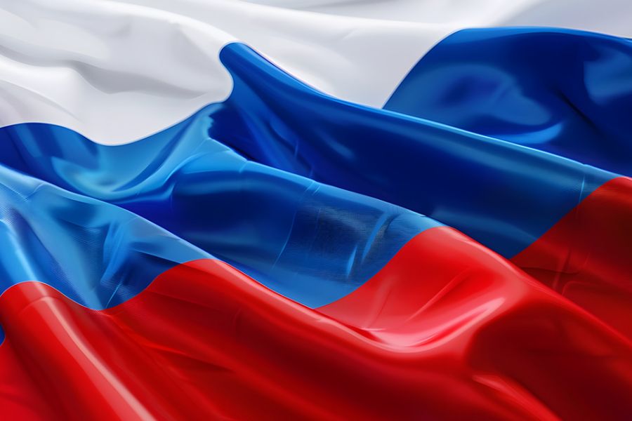 Russische Flagge